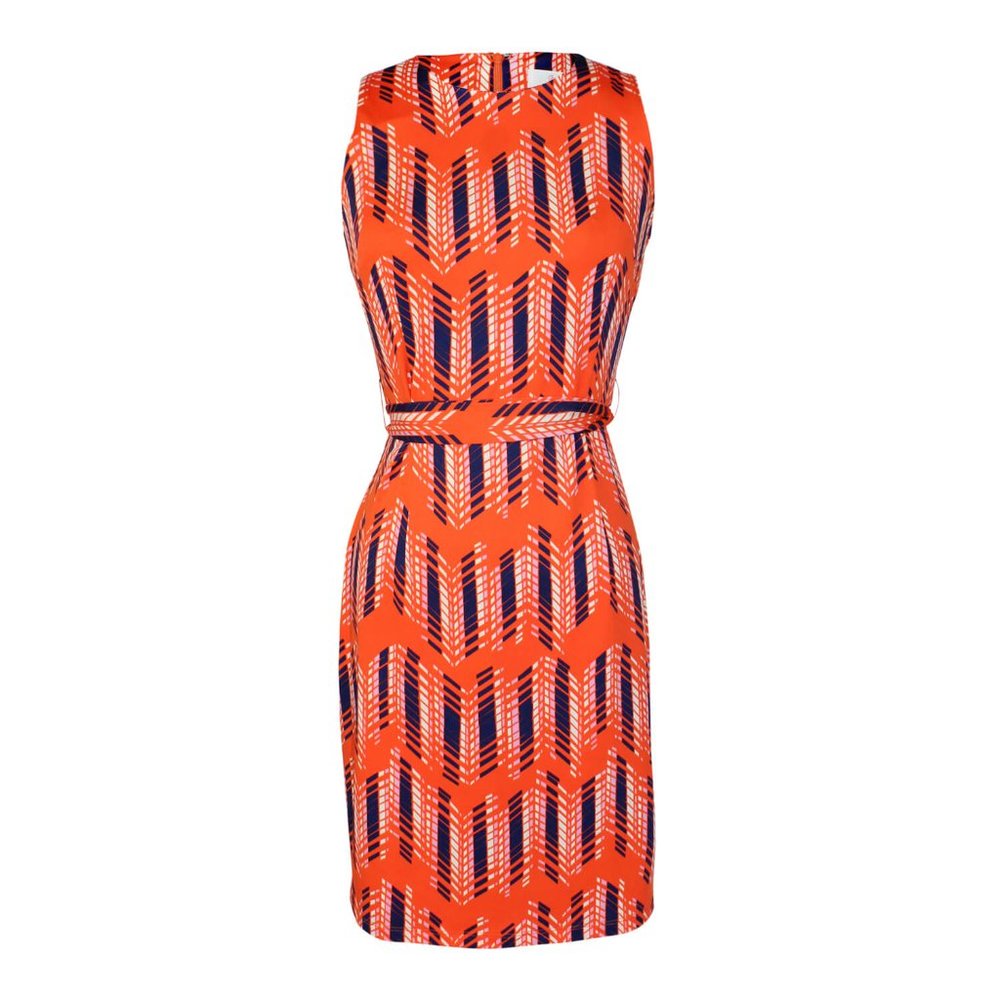 Julie Brown NWT Printed Jersey Sheath Dress Size Petite